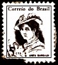 Brazil - 1967 - Portraits - 5 CTS - Negro - Anita Garibaldi - Scott 1039 A545 - 0